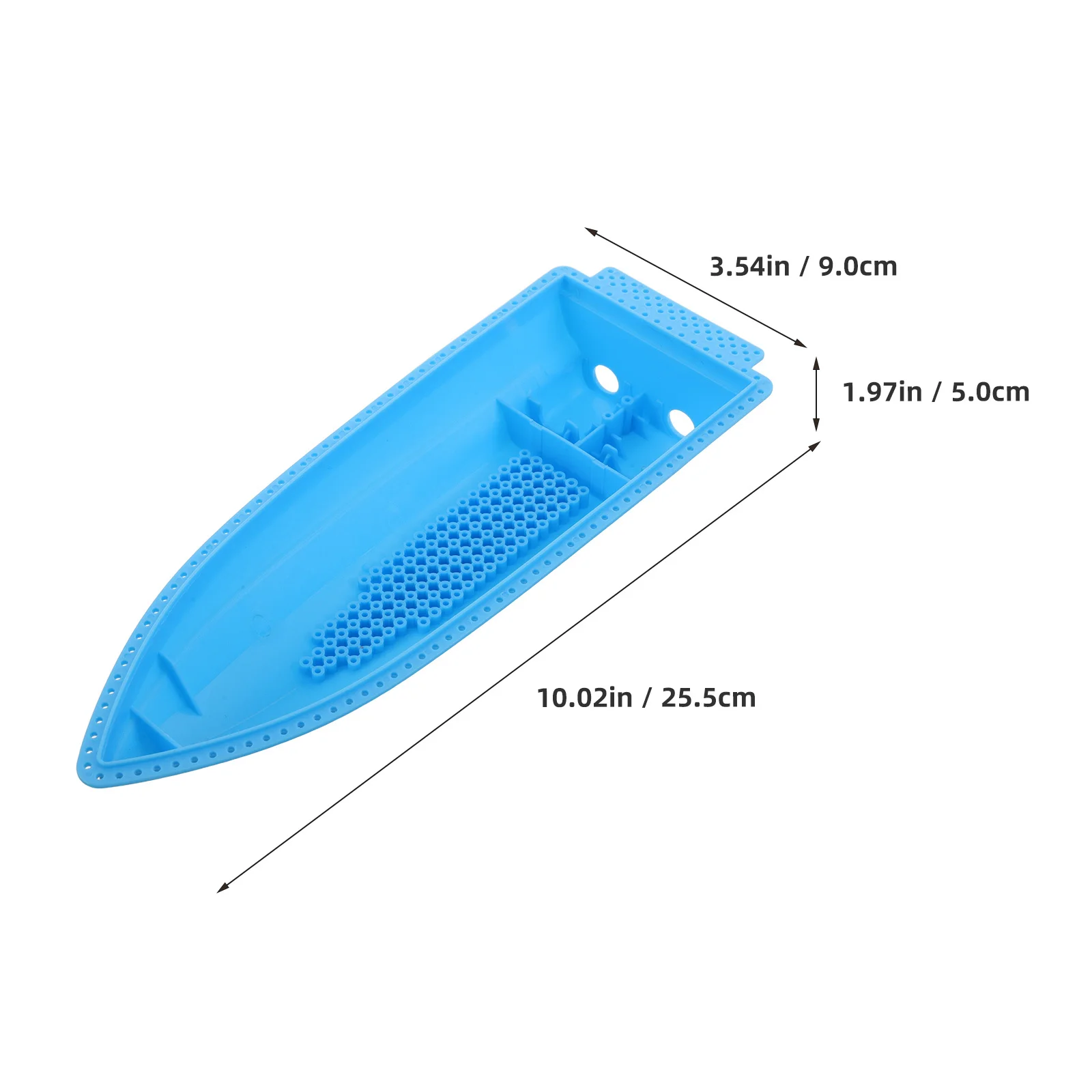 1 مجموعة 1 مجموعة Diy قارب عدة مكونات الهيكل الرئيسي الجذعية التعليمية بناء مجموعة للأطفال دائم مجداف بلاستيكي يخت-قارب صنع