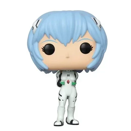 2024 NEW Funko POP Evangelion #745 Rei Ayanami Vinyl Dolls Figure Model Decoration Ornaments Toys for Birthday Gift