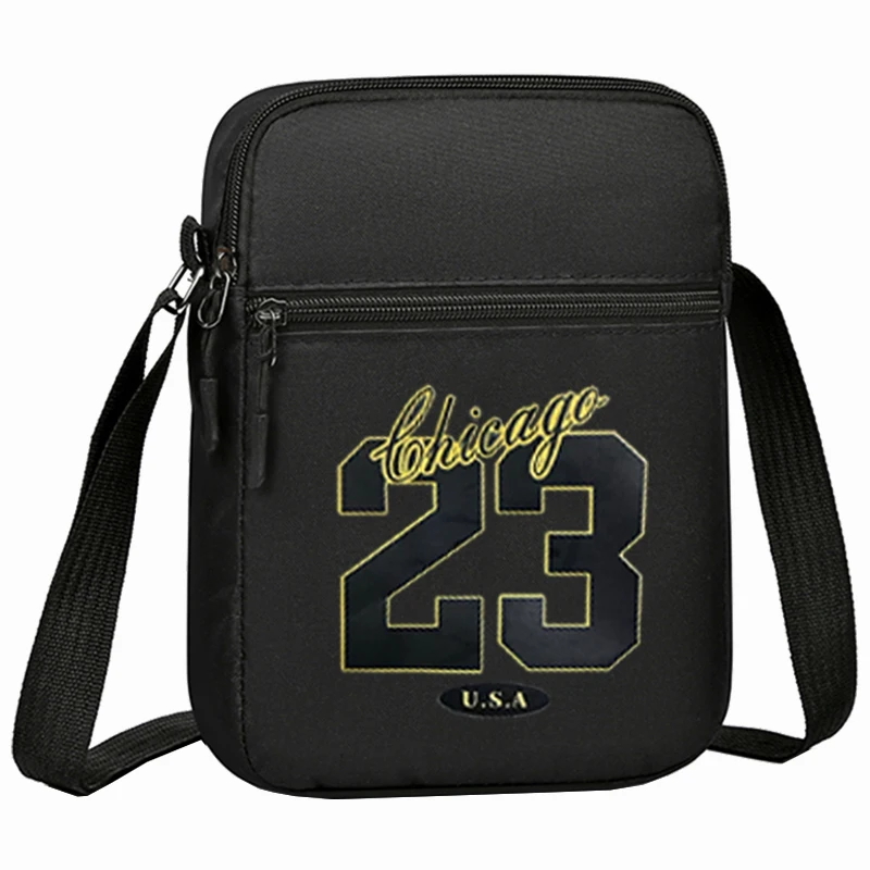 Unisex-Mini-Umhängetasche – kompakte Handytasche mit verstellbarem Riemen (Hals/Taille tragbar) für Männer und Frauen – Detail 3