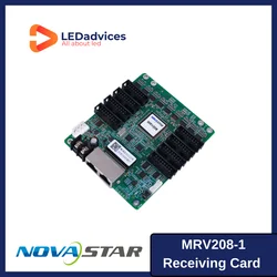 Novastar MRV208-1 Receiving Card  For Full Color LED Screen Conroller 3D Rental Event Fixed Installation Display Wall Receiver