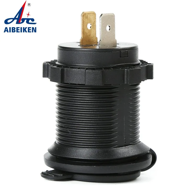 5V 1A &2.1A (3.1A) Car Boat Marine Motorcycle Dual USB Charger