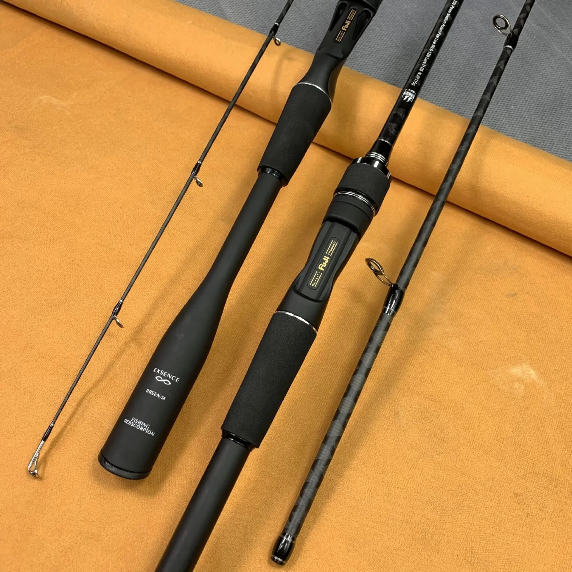 ZZ311 1-częściowy X owinięty morski szybki kołowrotek Fuji Wędka z końcówką Hi-Carbon Dia. 1,6 mm 1,98 m 132 g, 2,13 m 134 g, 2,4 m 144 g