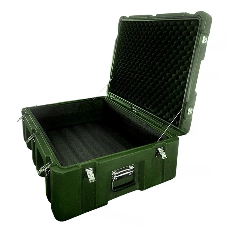 Rotomolded Tool Case Waterproof Equipment Box Transportation Aviation Instrument Transfer Toolbox Multi-purpose Tools Organizer