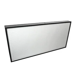 Factory Wholesale Aluminum Frame Fiberglass Mesh Double Side Pleated 1170m Hepa Filter For Laminar Air Flow Hood