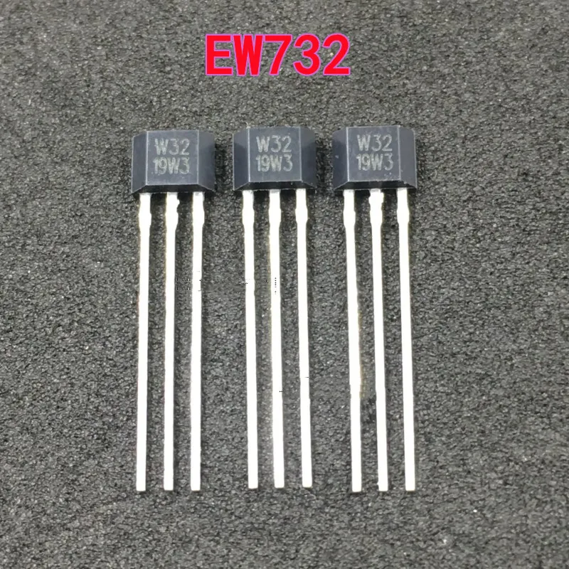 10PCS EW732 Bipolar Latch Hall Sensor EW-732 Hall Element Specialized for Air Conditioner Fans (W32)