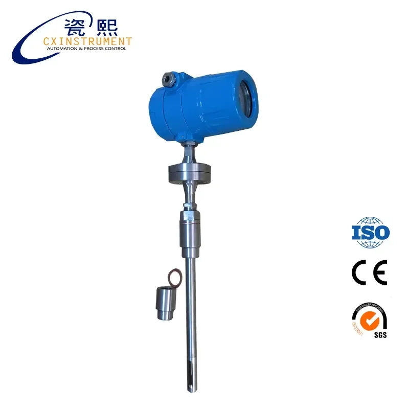 High Temperature Digital Rs485 Thermal Gas Mass Flow Sensor,insertion Magnetic Flowmeter