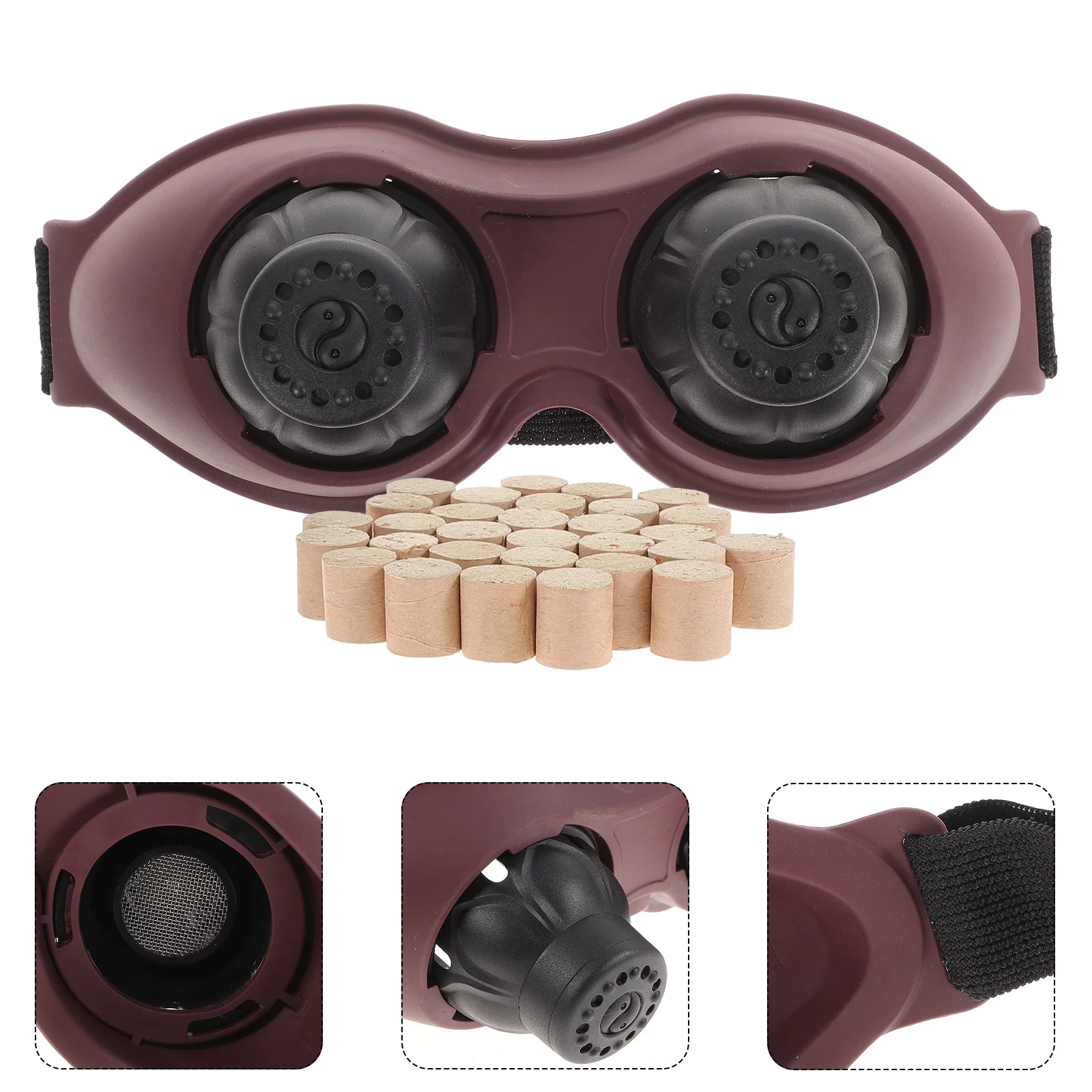 

1 комплект устройств для прижигания глаз, безопасный материал, прочный, практичный, легкий, портативный инструмент для ухода за глазами для индивидуального использования