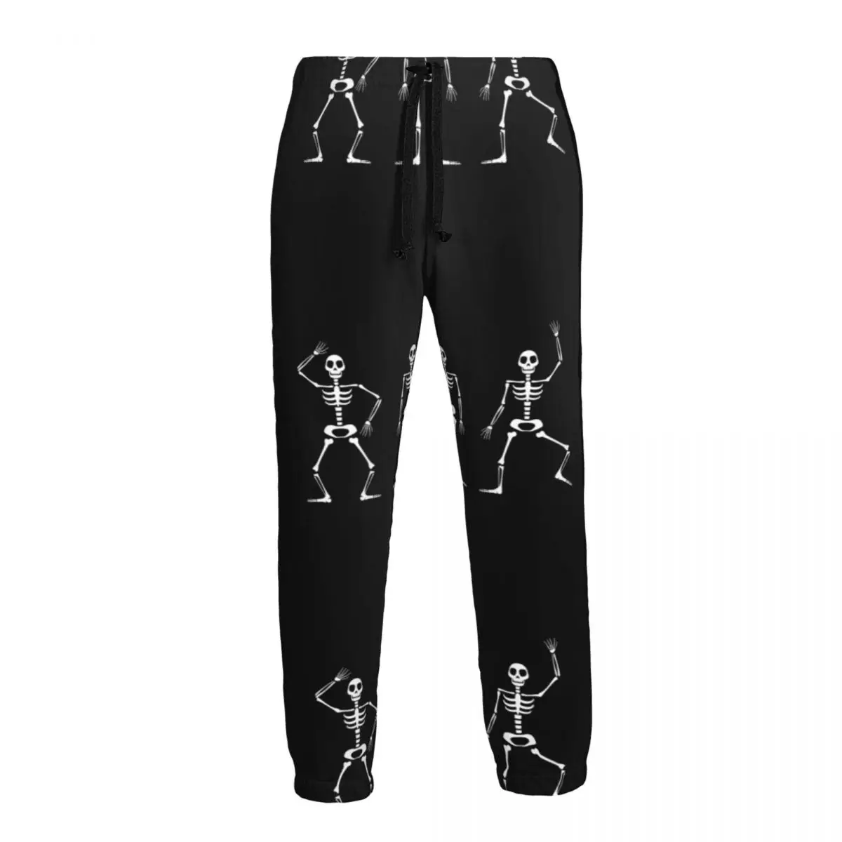 Men Pants Three Skeletons Illustration Male Trousers Fitness Sweatpants Streetwear