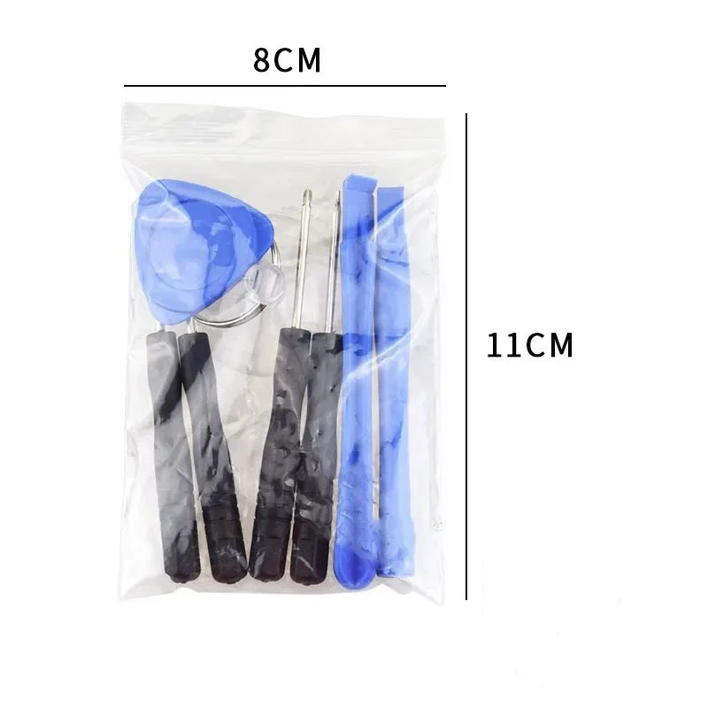 Kit de herramientas de apertura de reparación de 8 9 10 11 en 1 para iPhone iPad Samsung, set de destornilladores de precisión para Xiaomi Huawei celulares 6