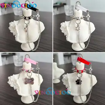 שרשרת תליון בובת BJD בגודל 1/3 1/4 1/6 עם שרשרת צוואר לבובה ידנית אביזרים לילדות מתנה