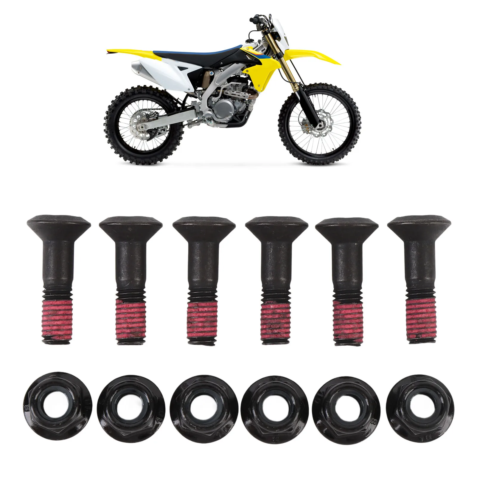 6 Sets Sprocket Bol…