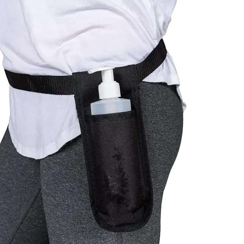 

Massage Bottle Holster Washable Oxford Cloth Storage Bags Hold Massage Lotion Essence Oil Dispenser Waist Belt Holder
