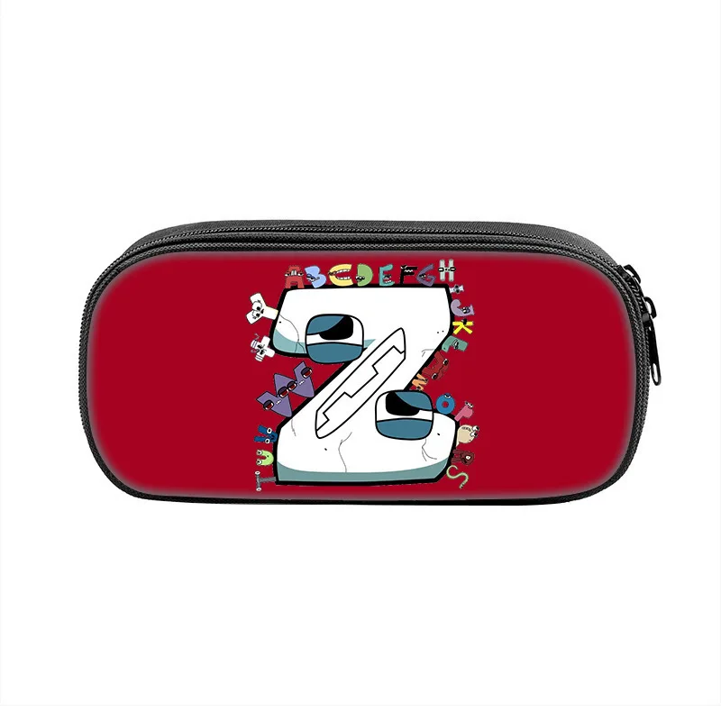 New Alphabet Lore Alphabet Legend Multi functional Pencil Bag Stationery Bag Korean Edition Pencil Storage Bags