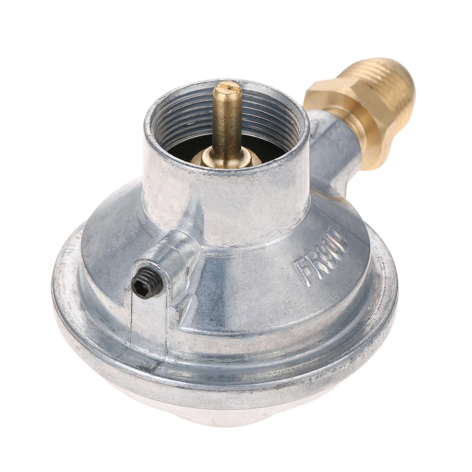 

1LB Propane Regulator Valve with One Pound Disposal Bottle Connection 3/8" Male Flare Fitting for Propane Camper BBQ Grill