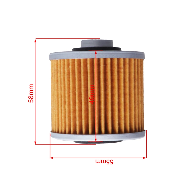 Motorcycle Oil Filter Fit For Yamaha TDM850 Grizzly YFM 600 Raptor 700 Dragstar XVS 250 400 650 1100 V-Star XV 535 750 Virago