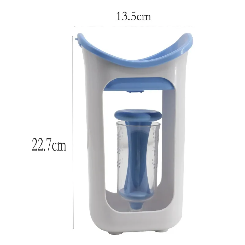 Baby Food Squeeze Station Food Squeezer Dispenser for Newborn Fruit Container Storage Baby Food Mills with 10pcs Storage Bags
