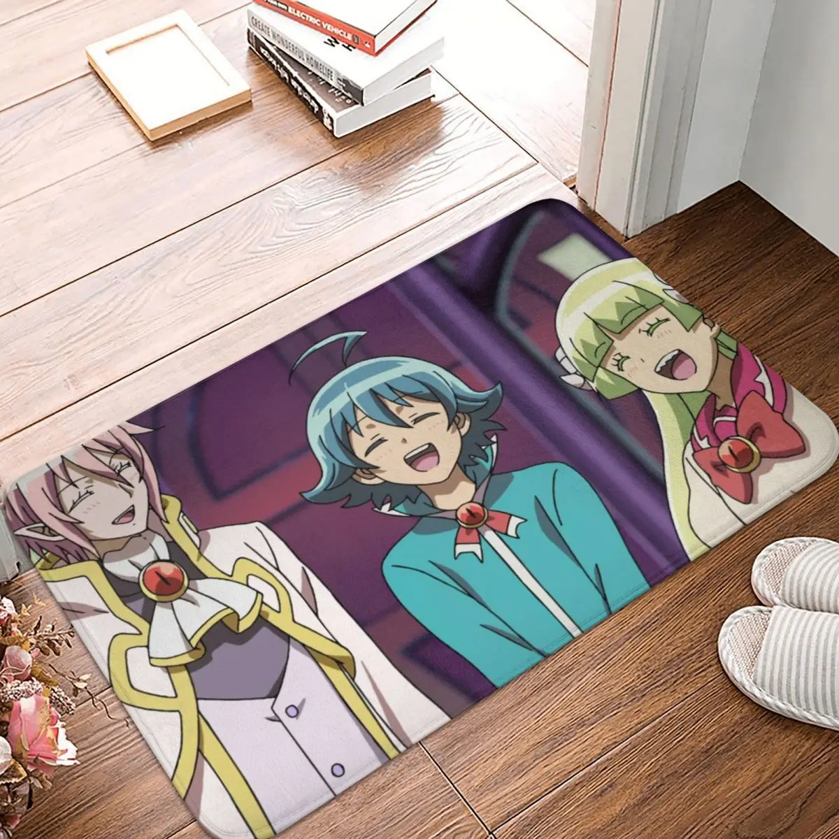 Bathroom Mat Mairimashita Iruma Kun Doormat Kitchen Carpet Outdoor Rug Home Decor