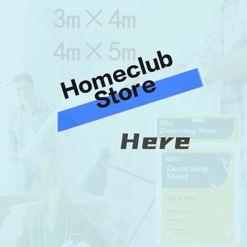 1PC Plastic Furniture Dust Cover Waterproof Car Dusty Bed Sofa Dust Proof Cover【Homeclub】