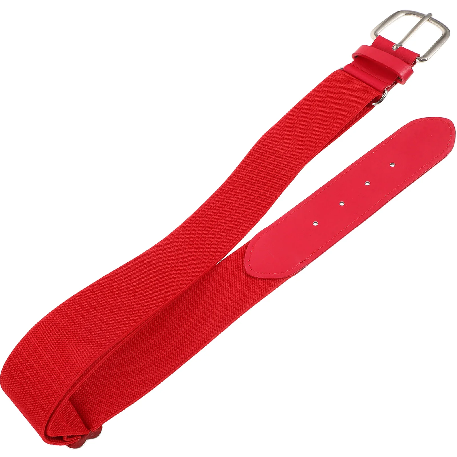 

Elastic Baseball Belt Youth Adjustable Softball Sports Mens Womens Red Fashion Decorative Alloy Durability Comfort