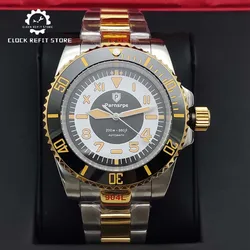 Men's Mechanical Watch, Automatic, Caliber NH35, Sapphire Crystal, Luminous, Water Resistant, Inter-gold Fashion Watch