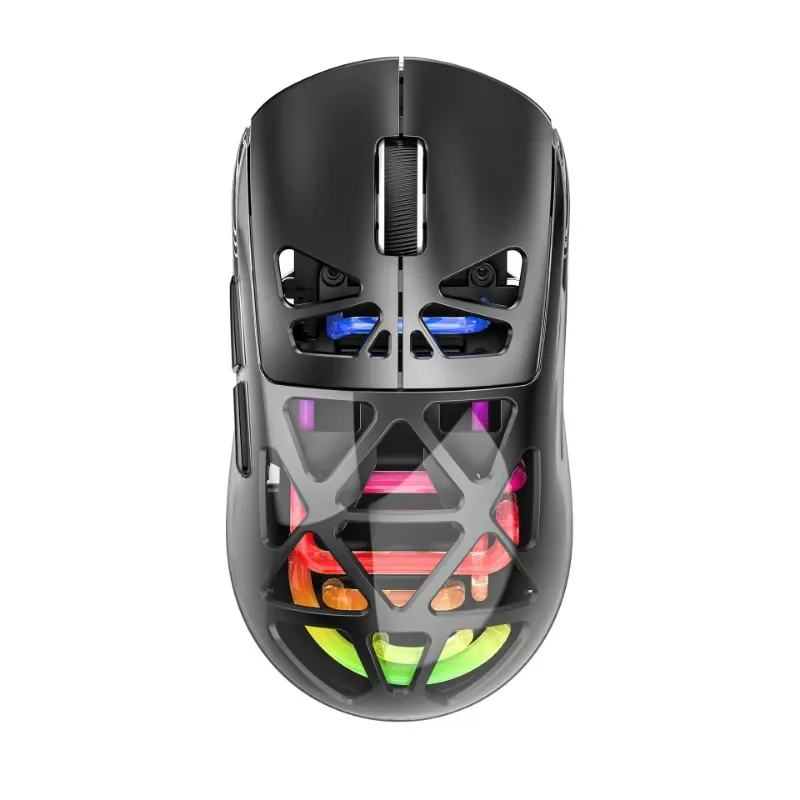 M7 Lightweight Three modes BT/wired connection 2.4G cordless mouse type-c charge RGB Lamp effect wireless gaming mouse