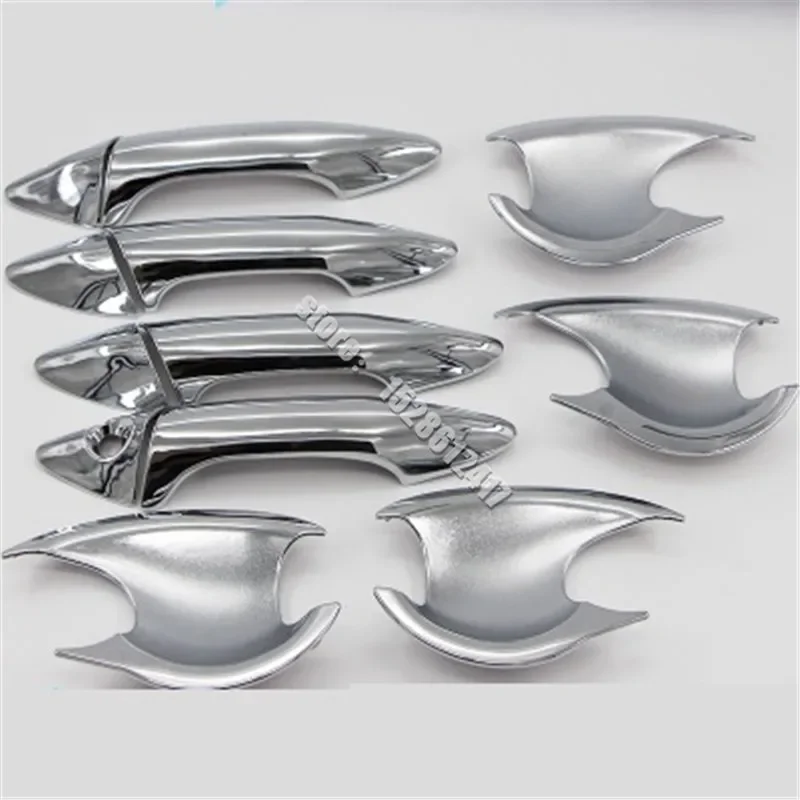 ABS Chrome Door Handle Cover Door Handle Bowl Trim Car Accessories for 2011 2012 2013 2014 2015 2016 HYUNDAI ELANTRA