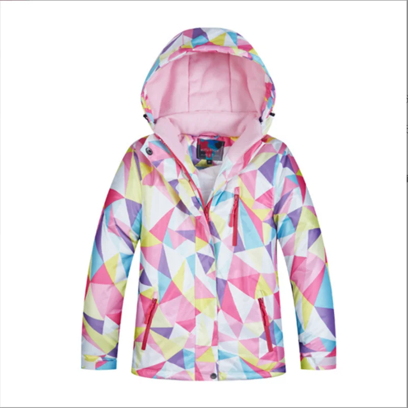 -30 Degrees Winter Snowboarding Ski Jackets Boy Girl Kids Skiing Clothes Outdoor Camping Hiking Waterproof Windproof Snow Coats