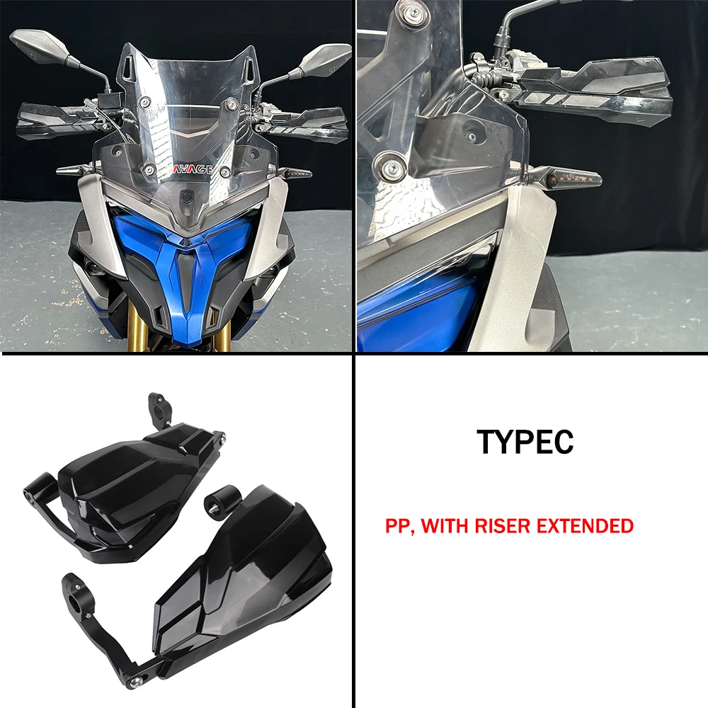สําหรับ VOGE Valico 525 525DSX DS525X Handlebar Handguards SHIELD DS 525X 525 DSX World Raid Rally รถจักรยานยนต์ Hand GUARD Protector