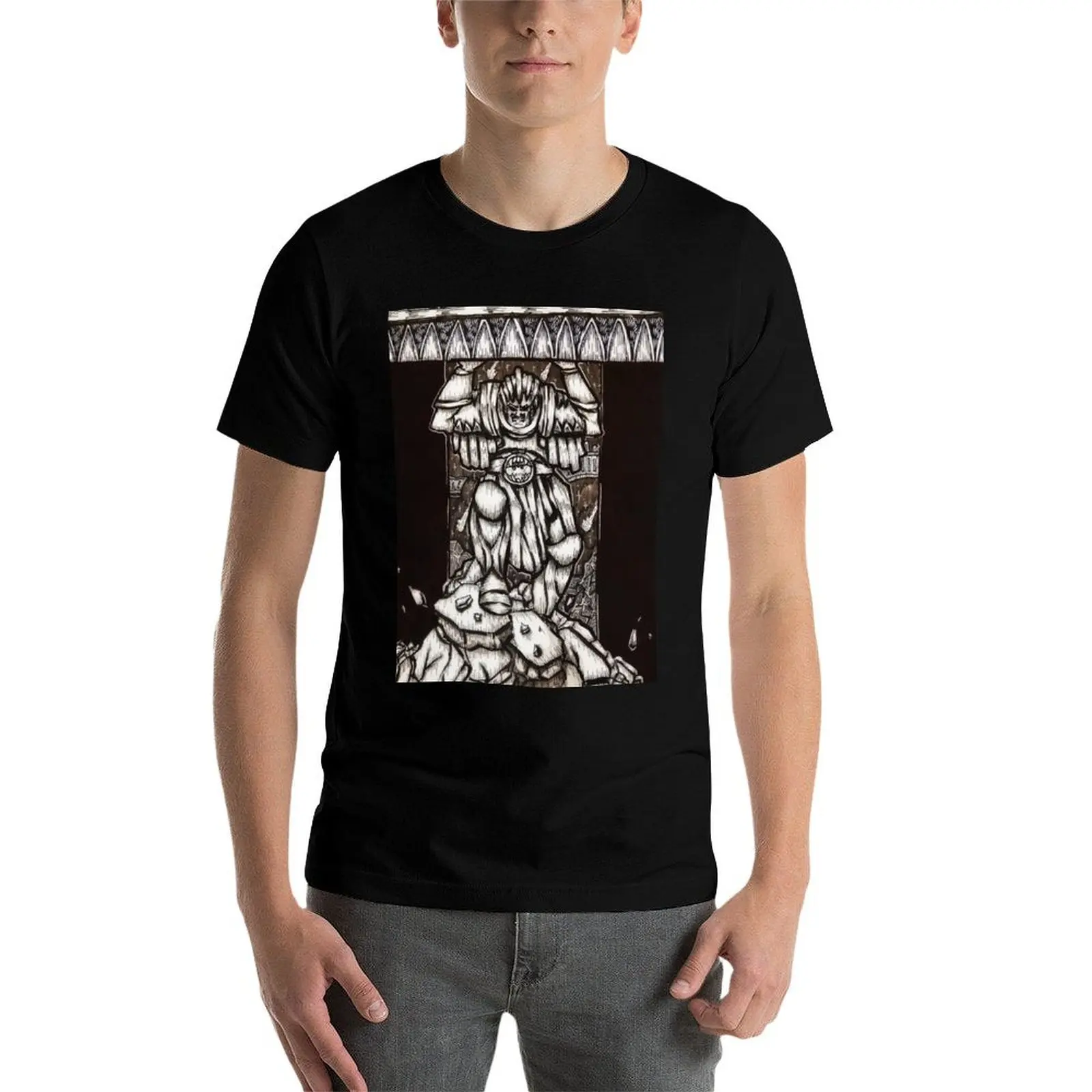 Portrait of Angron T-Shirt funny t shirts man T-Shirt 4