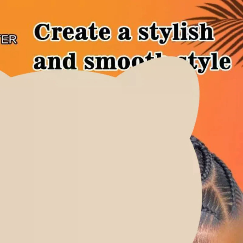 1Pc Carbomer Long Lasting Strong Hold Pomade Styling Braiding Gel Wax Anti Frizz Hair Finishing Shaping Edge Control