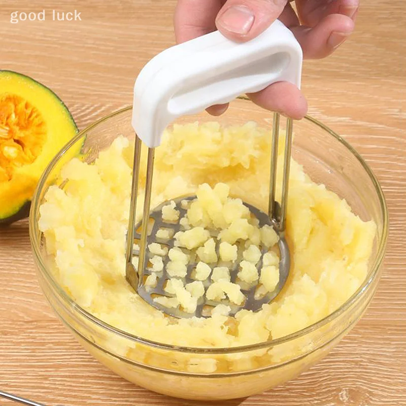 Manual Potato Masher Pressed Potato Smasher Portable Kitchen Tool For Babies Food Fruit Baking Kitchen Acceesories