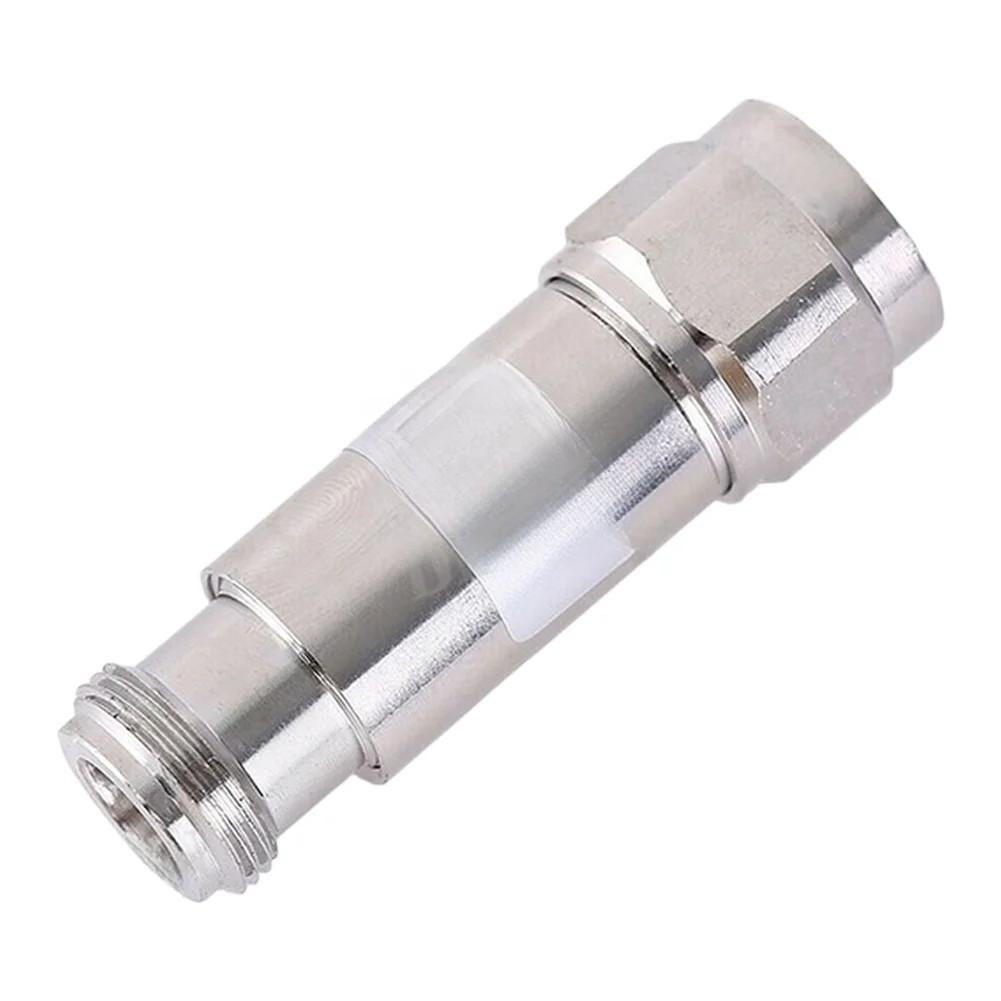 N Male To Female DC Block 15MHz-6GHz 2W, RF Signal Blocker With Low VSWR & 50Ω Impedance For Communication