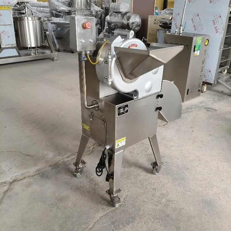 Vegetable Fruit Centrifugal Cutting Machine Commercial Potato Carrot Onion Cassava Dicer Customized Restaurant Processing Use
