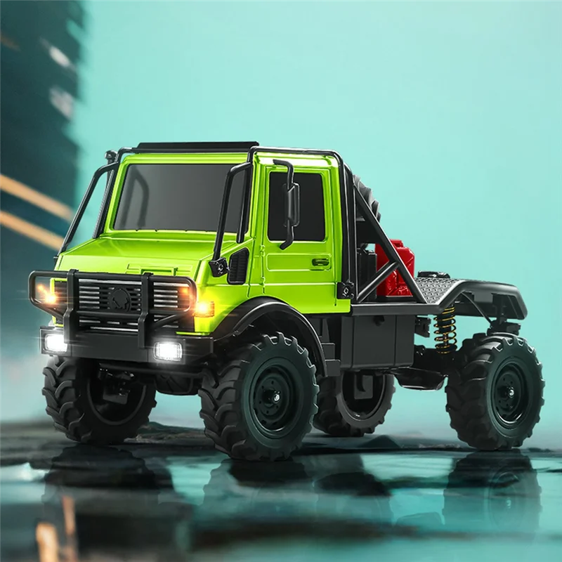 ABWE-MN333 U4000 RC سيارة 1/18 مقياس 4WD تسلق على الطرق الوعرة مركبة محاكاة ضوء معدني الجبهة الكهربائية التحكم عن بعد نموذج سيارة #2