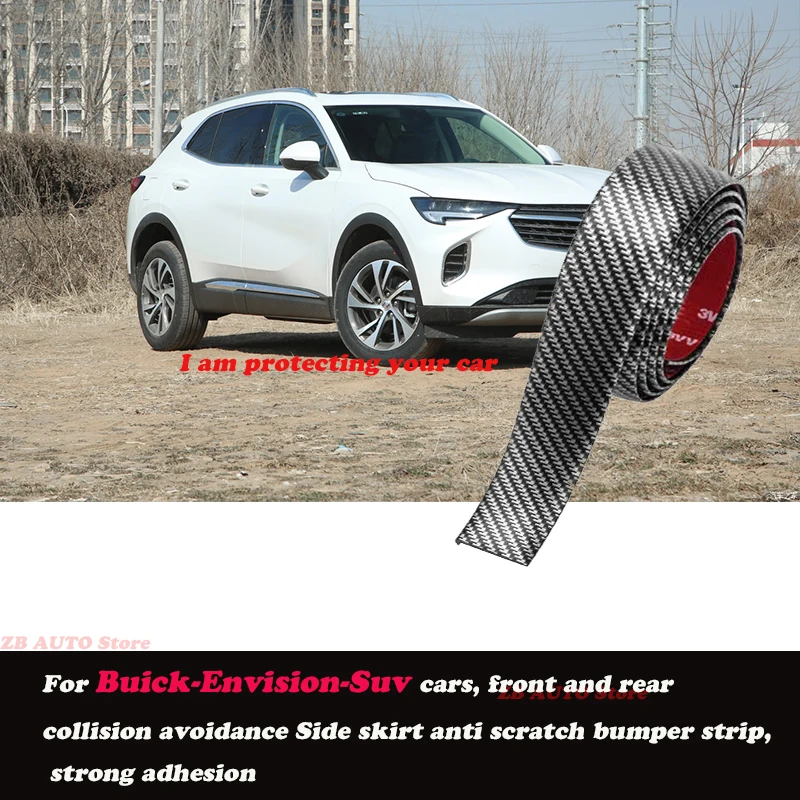 

Strong adhesive bumper strip, front and rear lip side skirts, collision and scratch resistant, suitable For Buick Envision Suv