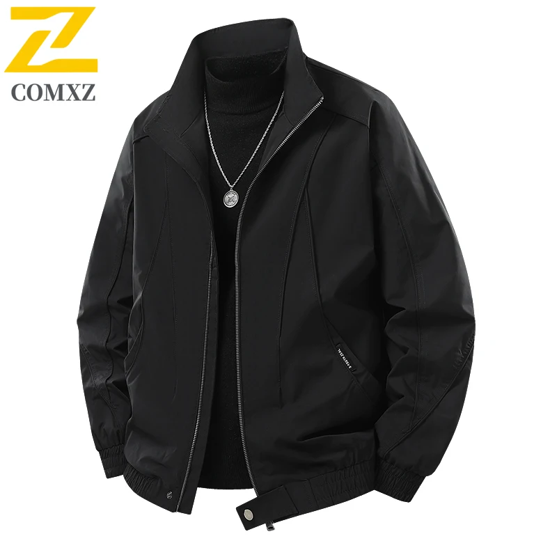 

Мужская куртка COMXZ Charge, весна-осень 2023, ветрозащитная дышащая функциональная рабочая куртка, универсальная летная куртка для отдыха на открытом воздухе