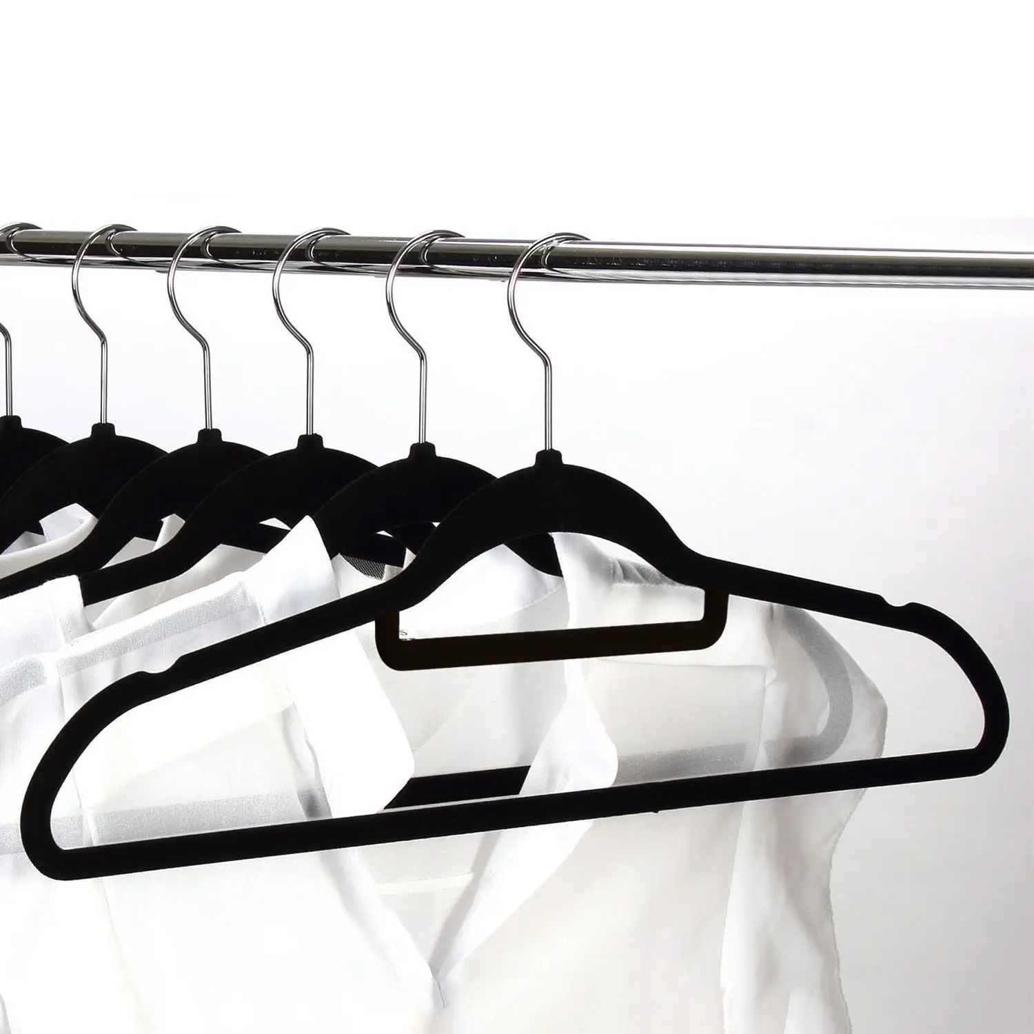 

Non-slip Velvet Hanger Flocking Hanger, Wardrobe, Home Clothing Store Organization, No Trace, 42cm, 10 PCs/Lot