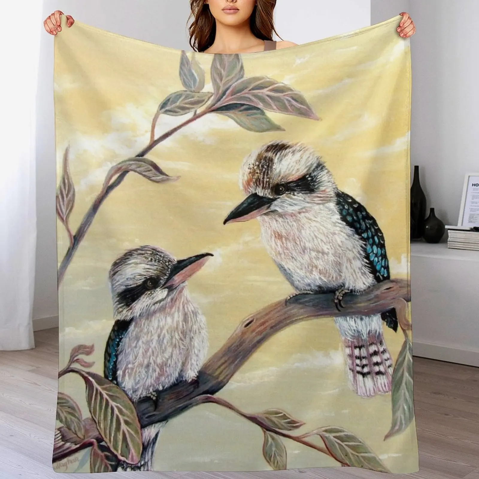 Kookaburra Magic Throw Blanket blankets ands Luxury St Blankets