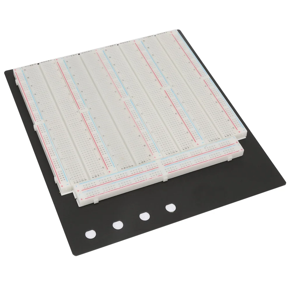 Circuit Bread Board Easily Modify Time Saving ABS 3220 Tie Points Solderless Breadboard for Electronic Circuits for Testig DIY