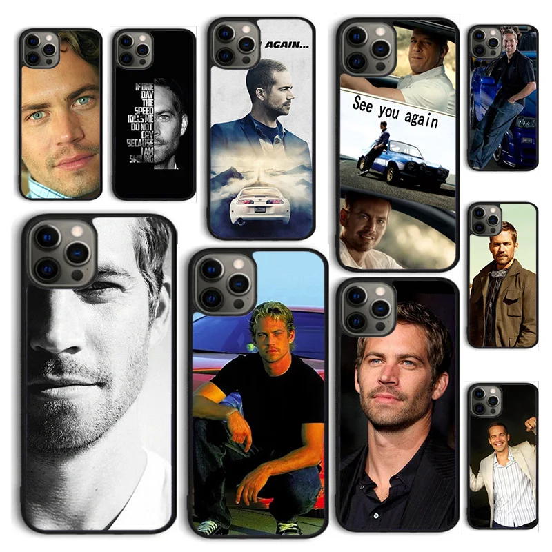 Autumu Paul Walker Fast & Furious Phone Case Cover for iPhone 16 15 12 mini 11 13 14 Pro Max SE2020 Apple 6 7 8 Plus Coque