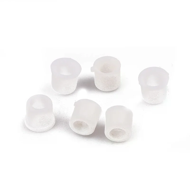 10PCS White R410A Refrigerant Filling Tube Plastic Sealing Gasket Valve Pipe Rubber Rings For Air Conditioner Refrigerator