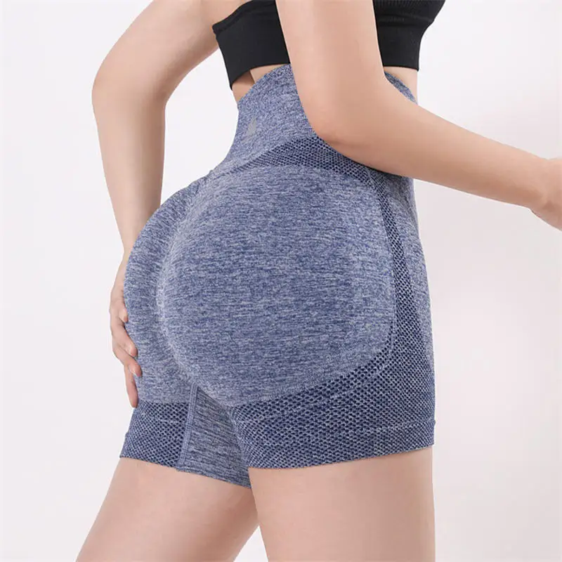 High‑Waist Peach‑Shaped Butt Lifting Athletic Yoga Shorts Stretch Breathable Anti‑Chafe Workout Bottoms Quick Dry Yoga Leggings