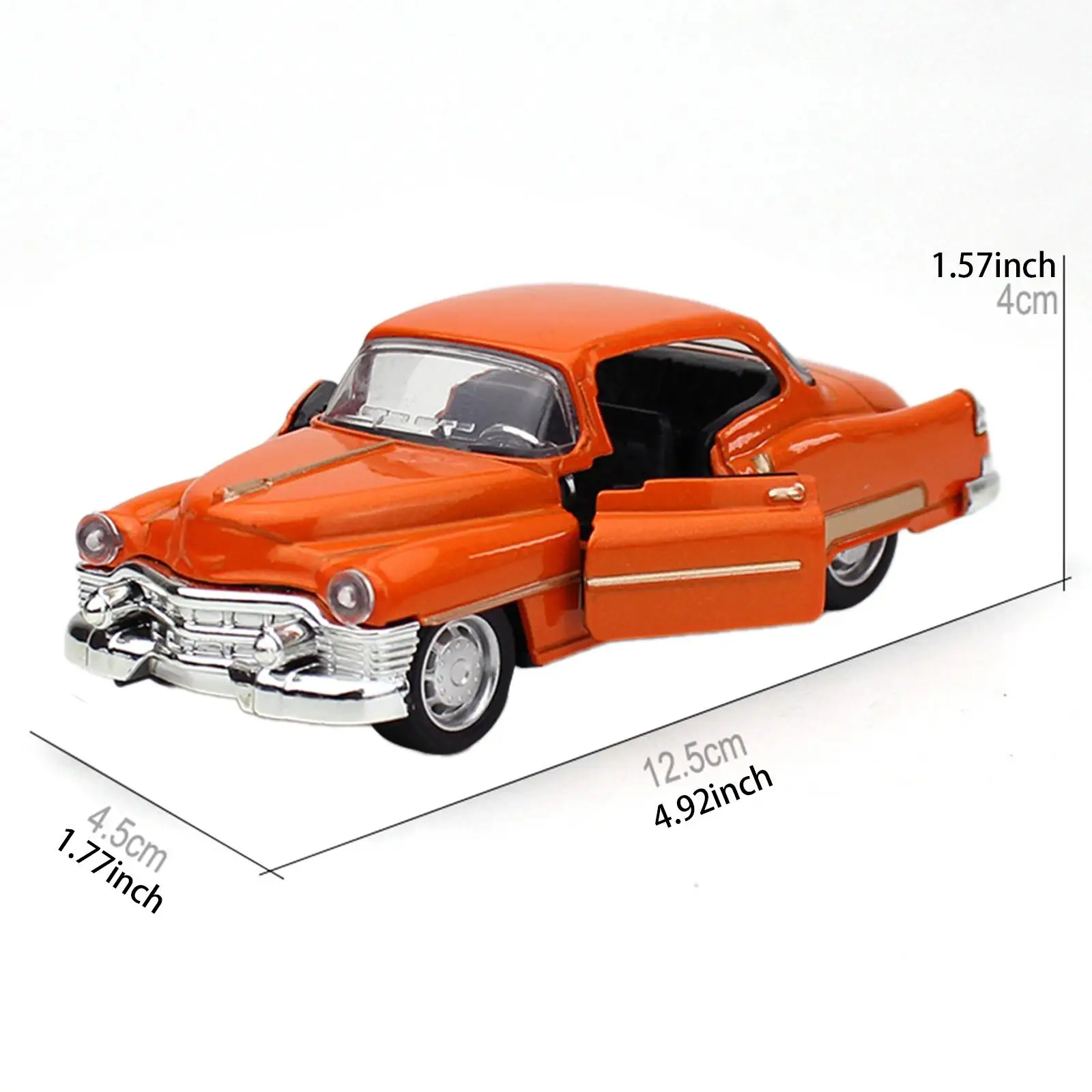 1/32 Diecast Model samochodu Symulowany model samochodu Akcesoria Klasyczny model pojazdów dla mikro krajobrazów Zabawki dla chłopców Prezent Domowe biuro