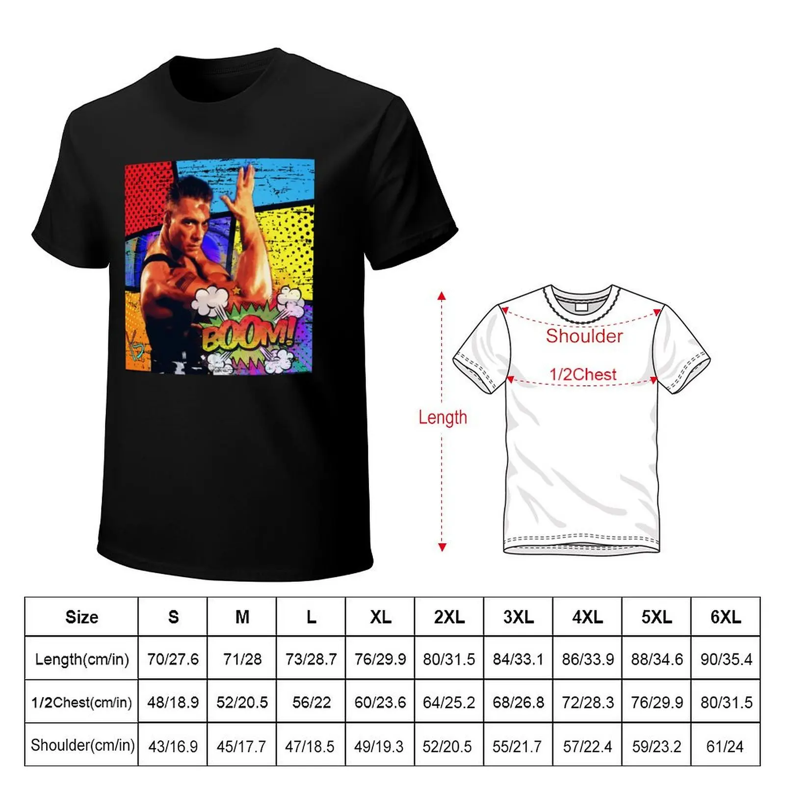 Jean Claude Van Damme T-Shirt Holiday Lightweight T-Shirt