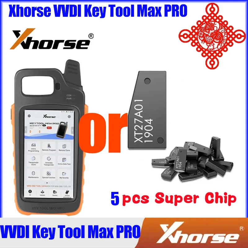 

Xhorse VVDI Key Tool Max PRO Mini OBD Tool с добавлением CAN FD Super Chip XT27/ID48 Chip для выбора, поддержка чтения напряжения