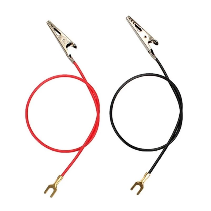 10pcs Single Head Clip Wire 23cm Clip Electricity Test