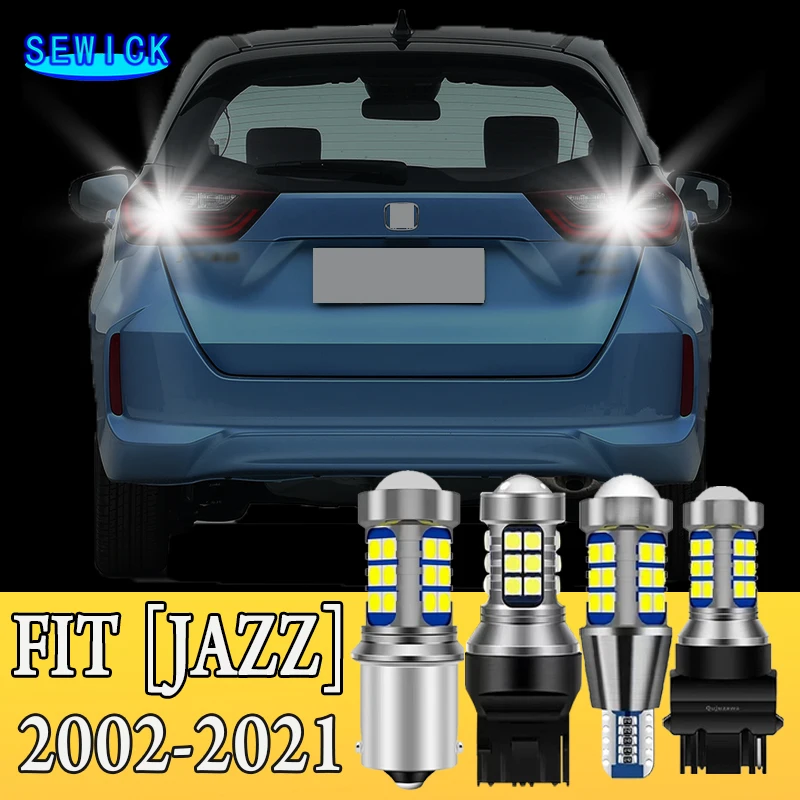 2x LED Reverse Light Backup Bulb Accessories For Honda Fit Jazz 2002-2021 2007 2008 2009 2010 2011 2012 2013 2014 2015 2016 2017