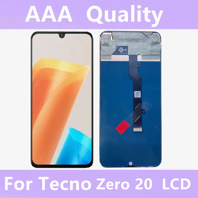 

100% Test Original TFT For Infinix Zero 20 X6821 LCD Display Touch Screen Digitizer Assembly Repair Parts Replacement