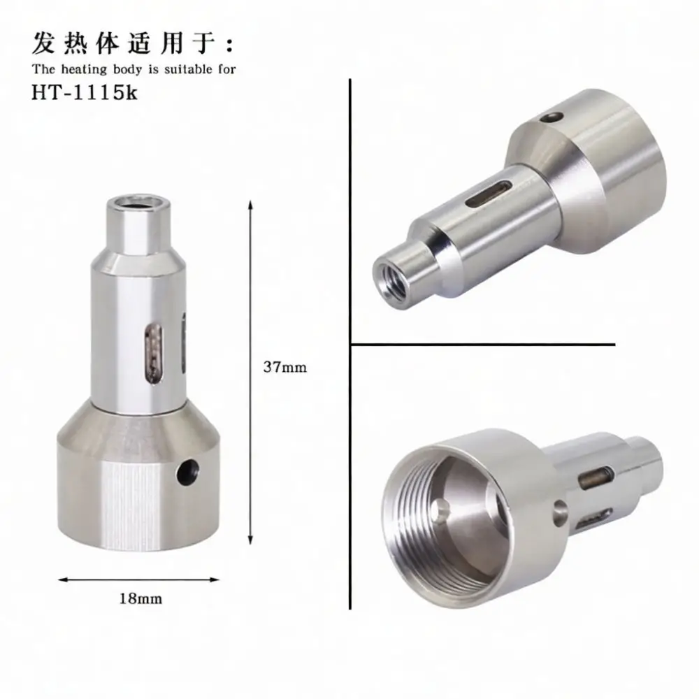Professional Copper Nickel Plated Gas Soldering Tip Iron Heating Element Replacement Accessory For Outdoor Repair Tool