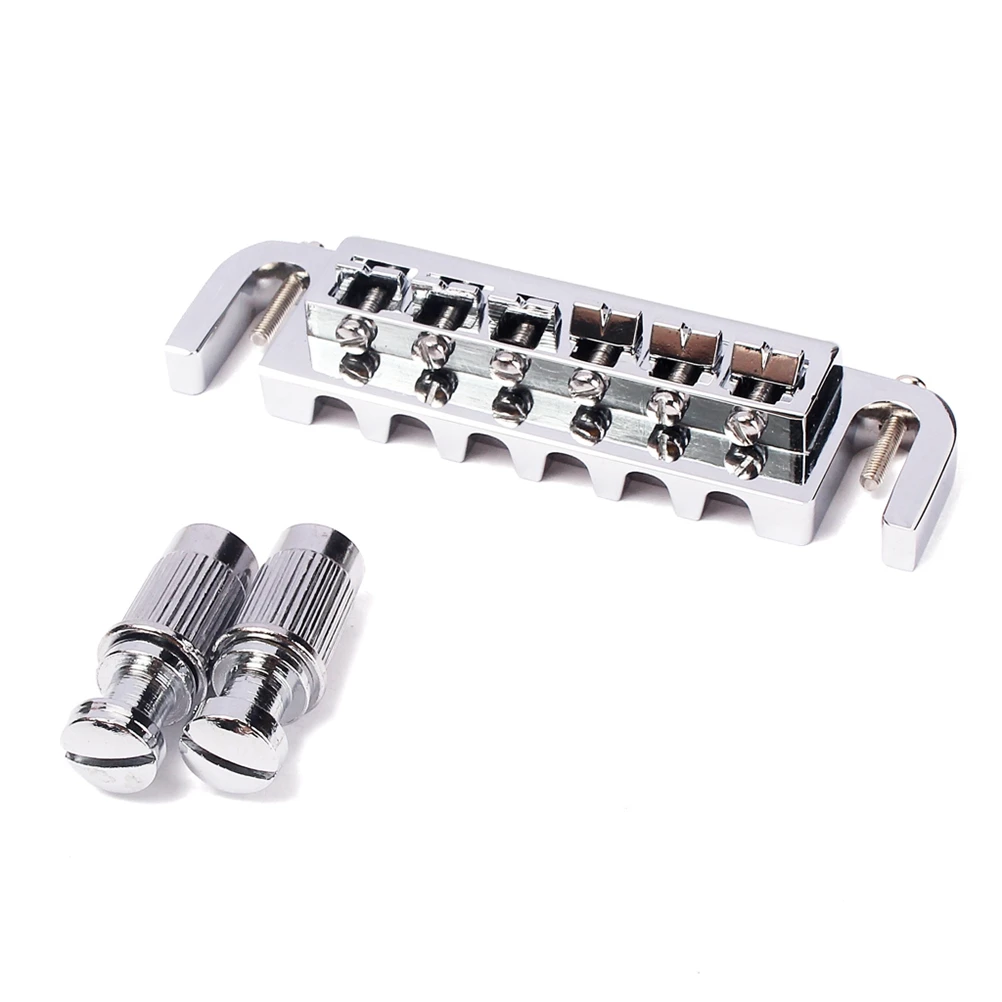 

Wraparound Saddle Tailpiece -Cast Zinc Alloy Sturdy Replacement Parts For Style Electric Accessories Parts Bridge